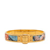 Hermès Narrow Enamel Charniere Hinge Bracelet PM Secondhand