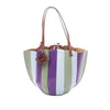 LOEWE Small Leather Shell Tote Secondhand