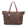Fendi Zucchino Canvas Superstar Tote Secondhand