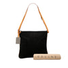 Celine C Macadam Suede Double Zip Shoulder Bag Secondhand