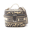 Dior Mizza Small Embroidered Canvas Diortravel Leopard Vanity Case Secondhand