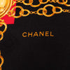 Secondhand Chanel CC Medallion Chain Print Silk Scarf