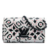Louis Vuitton Graphic Print Calfskin Twist Wallet on Chain Secondhand