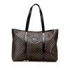 Celine Macadam Coated Canvas Tote Secondhand