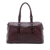 Secondhand Bottega Veneta Nappa Intrecciato Boston Bag