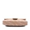 Fendi Zucca Wool Selleria Baguette Secondhand