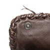 Bottega Veneta Nappa Intrecciato Fringe Flap Clutch Secondhand