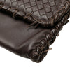 Bottega Veneta Nappa Intrecciato Fringe Flap Clutch Secondhand