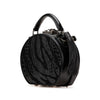 Saint Laurent Small Croc Embossed Leather Mica Hatbox Satchel Secondhand