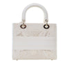 Dior Medium Embroidered Lace 3D Macrame Lady D Lite Secondhand