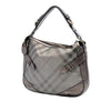Burberry Supernova Check Coated Canvas and Metallic Leather Shoulder Bag Secondhand