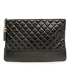 Chanel Large Aged Calfskin Gabrielle O Case Clutch Secondhand