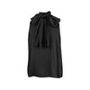 Secondhand Roberto Cavalli High Neck Silk Top - '00s