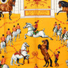 Hermès Real Escuela Andaluza del Arte Ecuestre Silk Scarf 90 Secondhand