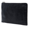 Balenciaga Medium Goatskin Motocross Classic Metallic Edge Clutch Secondhand