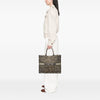 Secondhand Dior Mizza Large Embroidered Canvas Leopard Book Tote