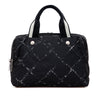 Chanel Old Travel Line Nylon Handbag Secondhand
