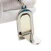 Louis Vuitton Brass Porte Cles Porte Adresse Luggage Tag Key Holder and Bag Charm Secondhand