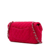 Secondhand Chanel Quilted Jersey East West Single Flap