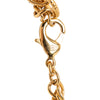 Chanel CC Gold Plated 31 Rue Cambon Dog Tag Pendant Necklace Secondhand