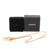 Chanel CC Gold Plated 31 Rue Cambon Dog Tag Pendant Necklace Secondhand