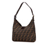 Fendi Zucca Canvas Shoulder Bag Secondhand