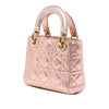 Dior Mini Metallic Lambskin Cannage Lady Dior Secondhand