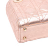 Dior Mini Metallic Lambskin Cannage Lady Dior Secondhand