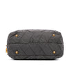 Prada Chevron Quilted Tessuto Dome Satchel Secondhand