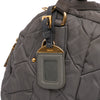 Prada Chevron Quilted Tessuto Dome Satchel Secondhand