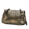 Bottega Veneta Metallic Calfskin Intrecciomirage Chain Flap Crossbody Secondhand