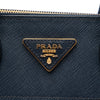 Prada City Calf Trimmed Saffiano Greche Paradigme Bag Secondhand
