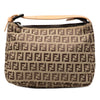 Fendi Zucchino Canvas Handbag Secondhand