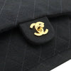 Chanel Medium Classic Jersey Bijoux Chain Double Flap Secondhand