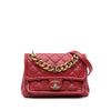 Chanel Small Quilted Lambskin Chain Link Flap Secondhand