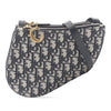 Dior Oblique Canvas Saddle Triple Zip Crossbody Secondhand