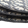 Dior Oblique Canvas Saddle Triple Zip Crossbody Secondhand