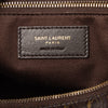 Saint Laurent Le Monogramme Coated Canvas and Leather Striped Boston Bag Secondhand
