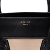 Celine Mini Tricolor Nubuck and Calfskin Luggage Tote Secondhand