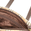 Burberry Haymarket Check Canvas Handbag Secondhand