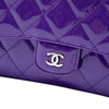 Chanel CC Quilted Patent Wallet On Chain Secondhand