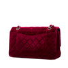 Chanel Medium Classic Velvet Double Flap Secondhand