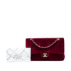 Chanel Medium Classic Velvet Double Flap Secondhand