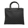 Gucci GG Canvas Bamboo Handbag Secondhand