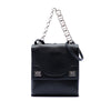 Prada Soft Calf Double Turnlock Satchel Secondhand