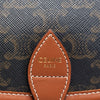 Celine Medium Triomphe Coated Canvas Folco Crossbody Secondhand