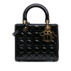 Dior Medium Patent Cannage Lady Dior Secondhand