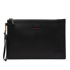 Secondhand Gucci Leather Web Agora Clutch