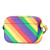 Secondhand Balenciaga XS Leather Rainbow Logo Ville Camera Bag