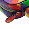 Secondhand Balenciaga XS Leather Rainbow Logo Ville Camera Bag